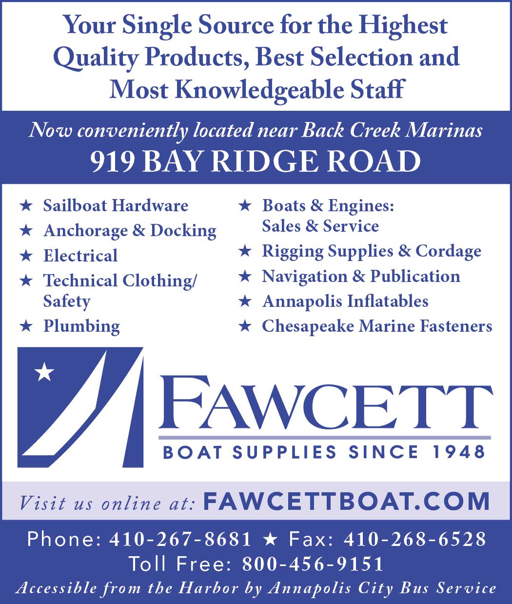 Fawcett Boat Supplies, LLC